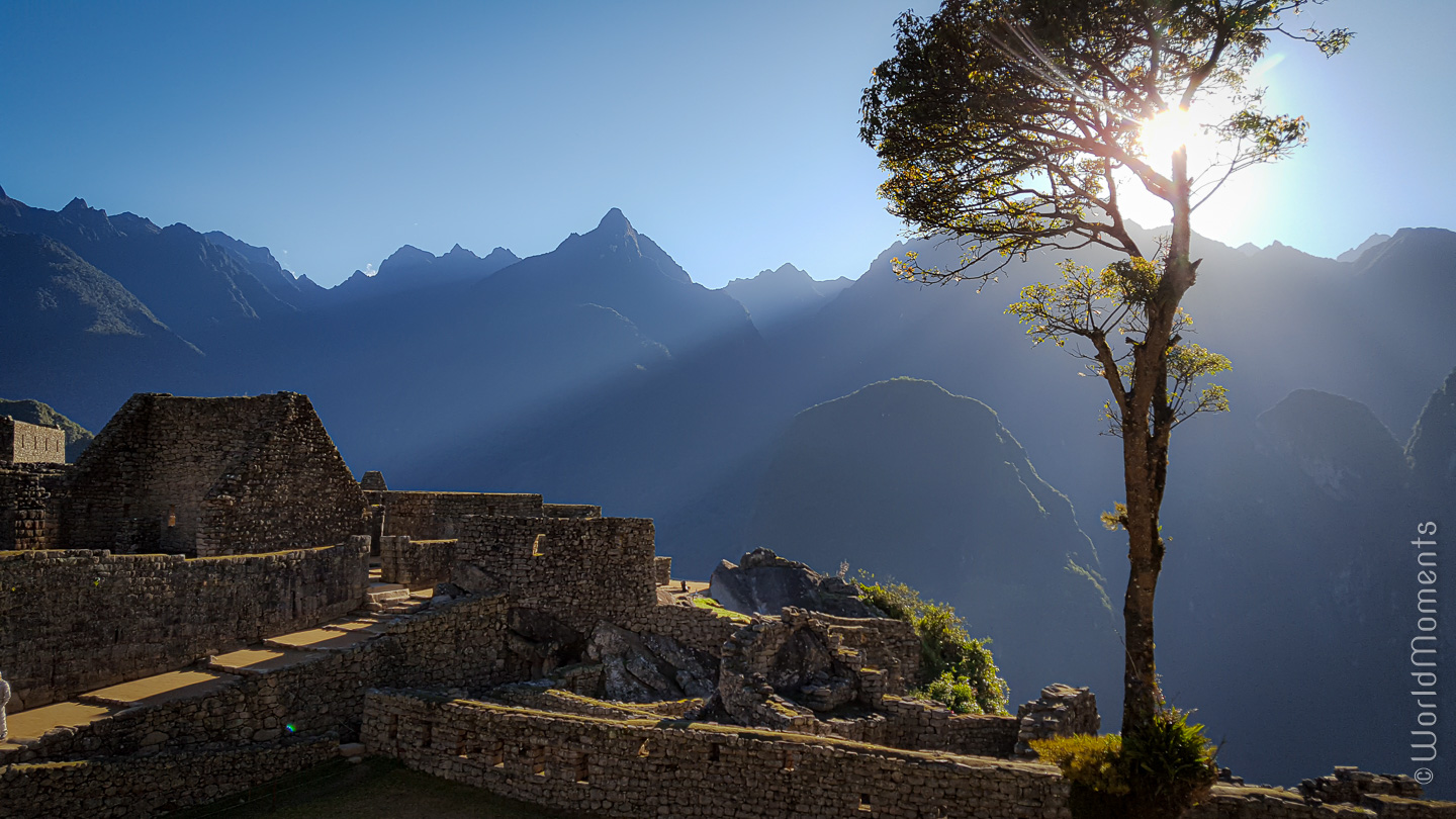 Machu Pichu at sunrise